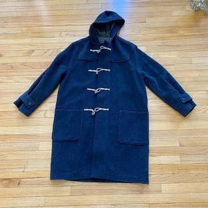 Banana Republic Wool Duffle Coat medium mens
